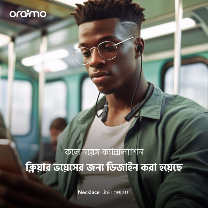 oraimo%20Necklace%20Lite%20Call%20Vibration%20Wireless%20Headphones%20-%20Image%205