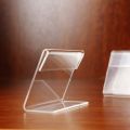30Pcs Sign Display Holder Price Name Card Tag Mini Sign Label Counter Top Stand Case 6cm x 4Cm. 