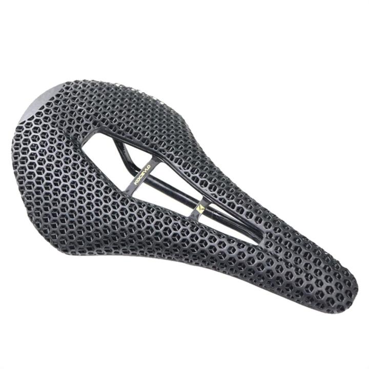 KOCEVLO Carbon Fiber 3D Printed Bike Saddle 143mm Ultra Light