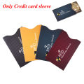 5PCS Safety Credit Cards Bank Aluminium RFID Blocking Card Holder Protect Case Cover Sleeve Wallet. 