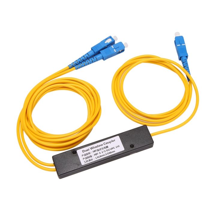 4X%20Ftth%20SC%20UPC%201X2%20Plc%20Singlemode%20Fiber%20Optical%20Splitter%20Fbt%20Optical%20Coupler%20-%20Image%202