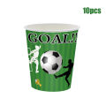 New Football Soccer Themed Party Supplies Balloon Toy Gift Disposable Tableware Set Cup Bracelet Birthday Party Soccer Decorati. 