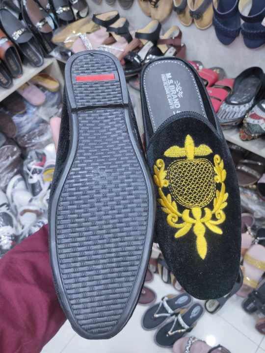 New%20Eid%20collection%20Fashionable%20black%20%20half%20shoe%20loafer%20for%20men%20-%20Image%203
