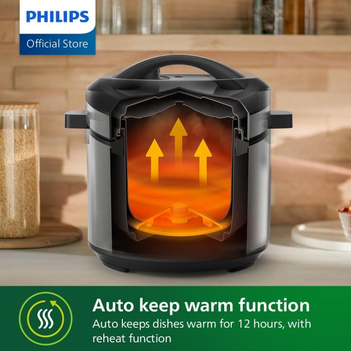 Philips%20HD2237/73%20Series%203000%20Viva%20Collection%2016-in-1%20Electric%20Multi%20Pressure%20Cooker%20%7C%206.0%20Liter%20-%20Image%204