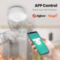 Tuya Zigbee Smoke Detector Smart Fire Alarm Sensor Home Security System Work With Smart Life App Alexa Google Home Need Gateway. 