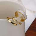 Fashion 3 Pcs Adjustable Trendy Style Finger Ring Set for Women New Collection Gifts Rings Set Open Ring for Women Simple.