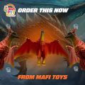 Movie Monster Series Action Figure Toy Godzilla Final Wars Japanese Rodan 6-inch. 