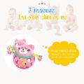 【Yurui】Baby Rattles Toy Soft Plastic Music Hand Toy Early Hand Bell Baby Toys Random Color.