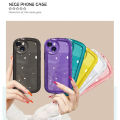 AnDyN phone case for Xiaomi Mi 11 Lite 5G NE Phone Case New Transparent Big Eyes Ultra-Thin Lens All-Inclusive Silicone Soft Case.