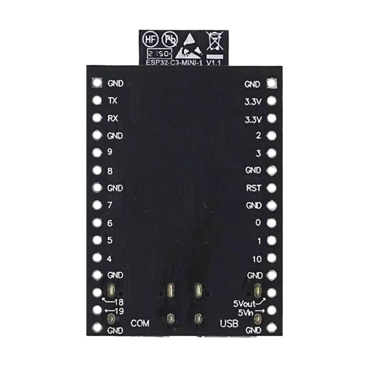 ESP32-C3 Development Board Dual Type-C WiFi Bluetooth BLE5.0 DevKitM-1 ...