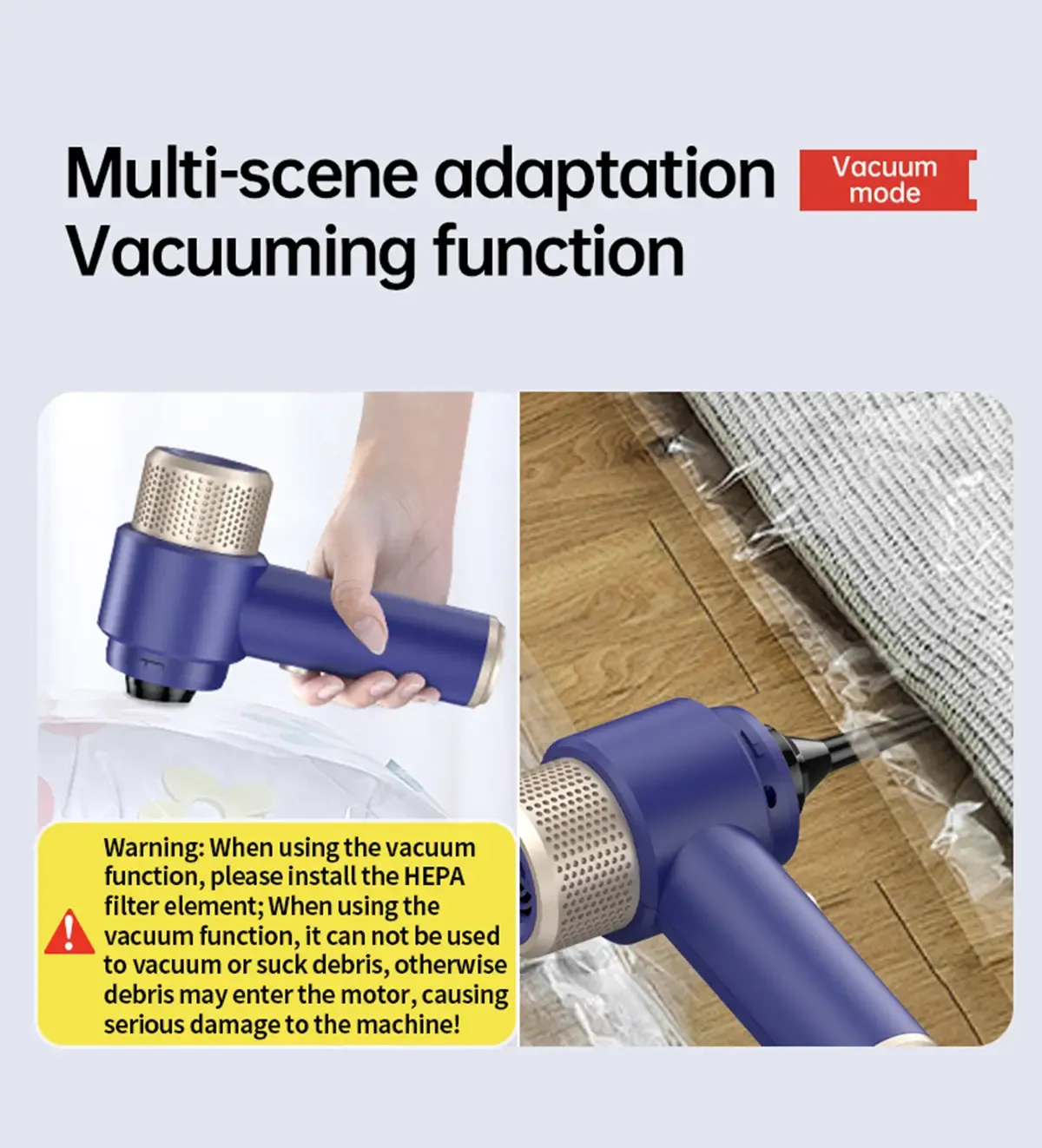 Blisbond VC-1 4-in-1 Cordless Vacuum Cleaner
