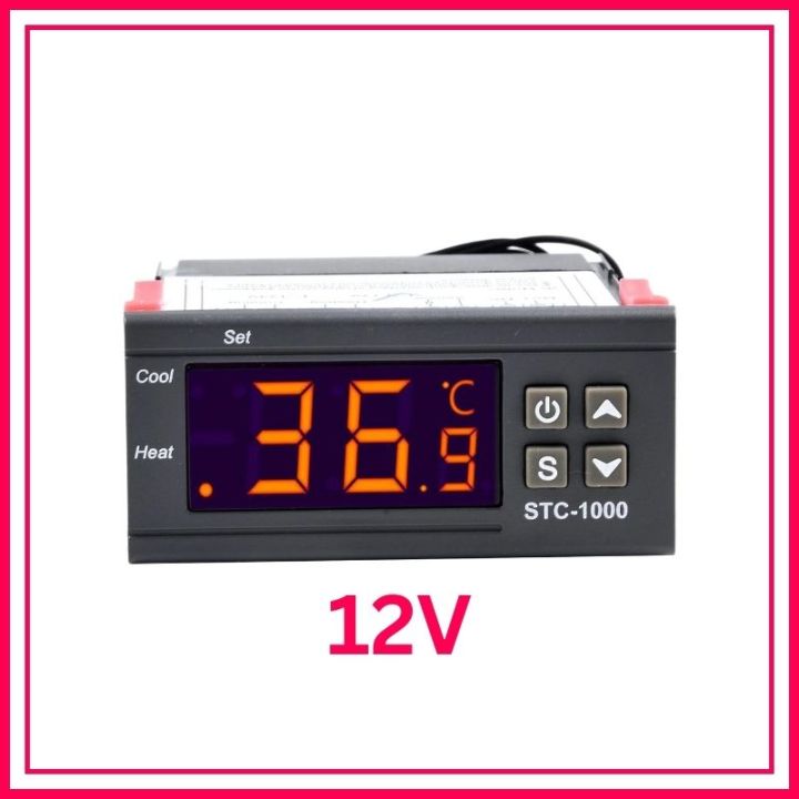 STC-1000 DC 12V Digital Temperature Controller Thermostat