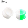Alisouy 3-25mm Silicone Ear Plugs And Tunnels Piercing Expander Piercing Tunnel Ear Tunnels Stretchers Plug oreille Ear Gauges. 