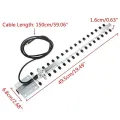 RP-SMA 2.4GHz 25dBi Directional Outdoor Wireless Yagi Antenna WiFi Router. 