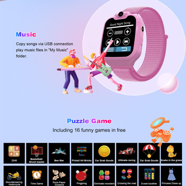 1.54%20inch%202G%20Phone%20Watch%20Kids%20Music%20Smart%20Watch%20With%20TF%20Card%2016%20Games%20Watch%20Rotable%20Camera%20Step%20Count%20Children%20Clock%20Gifts.%20-%20Image%203