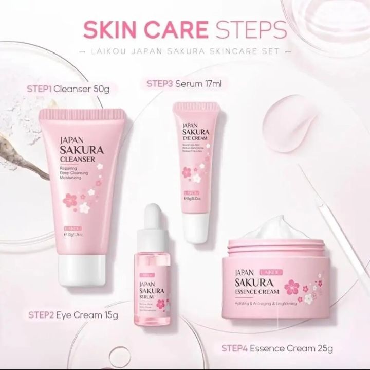 Laikou%20japan%20Sakura%20Skin%20Care%20Set%204%20pcs%20(%20Sweet%20Kiss%20)%20-%20Image%202
