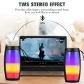 Portable Speaker MP3 Car Audio LED Wireless Bluetooth Speaker Subwoofer TF Card for Mobile Phone Wireless Small Sound Box Gift. 