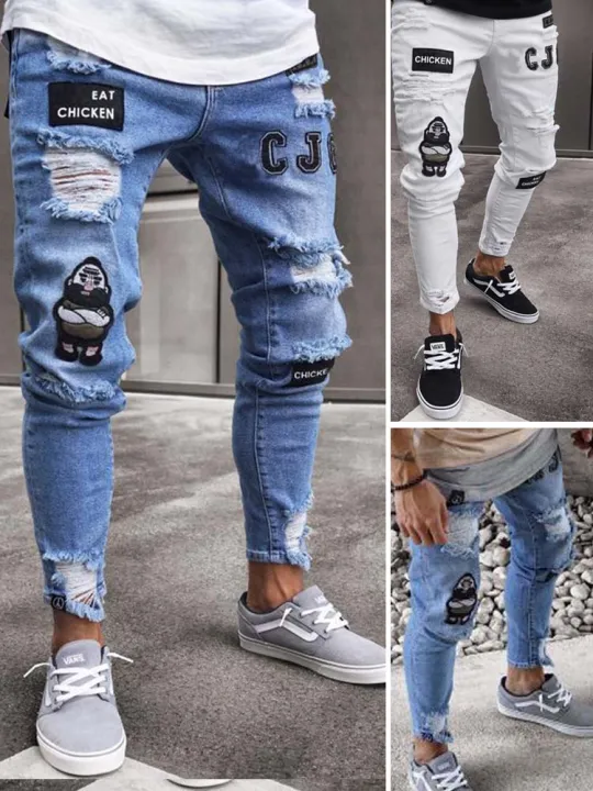 Mens%20Stretchy%20Ripped%20Skinny%20Embroidered%20Jeans%20Men's%20White%20Pants%20Destroyed%20Hole%20Slim%20Fit%20Denim%20High%20Quality%20Hip%20Hop%20Men%20trousers%20-%20Image%204