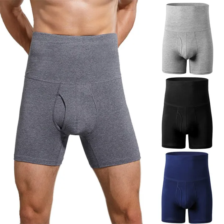 Men%20Breathable%20High%20Waist%20Boxer%20Shorts%20Compression%20Panties%20Cotton%20Breathable%20Open%20Crotch%20Trunks%20-%20Image%204