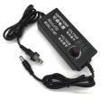 Adjustable Adapter with 3-24V 5A Screen Display Voltage Regulated Adatpor Power Supply. 