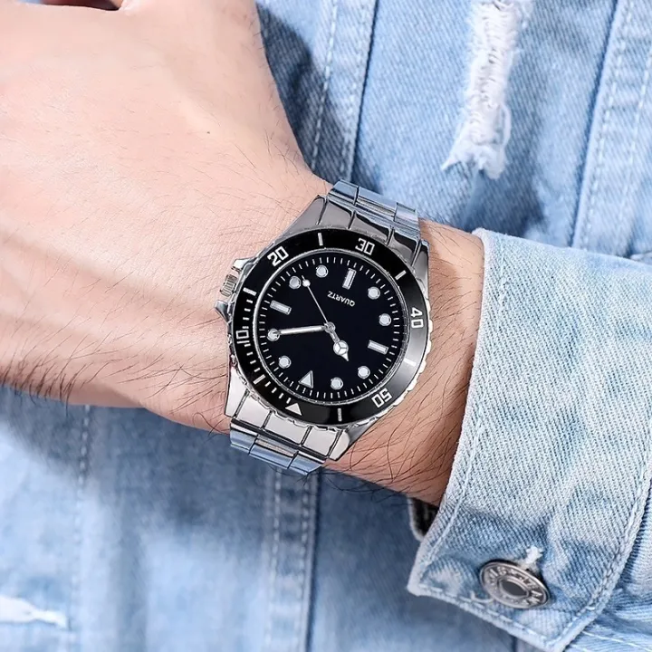 Men%20Business%20Casual%20Green%20Dial%20Watches%20/%20Stainless%20Steel%20Luminous%20Chronograph%20Quartz%20Watch%20/%20Luxury%20Simple%20Wristwatches%20-%20Image%206