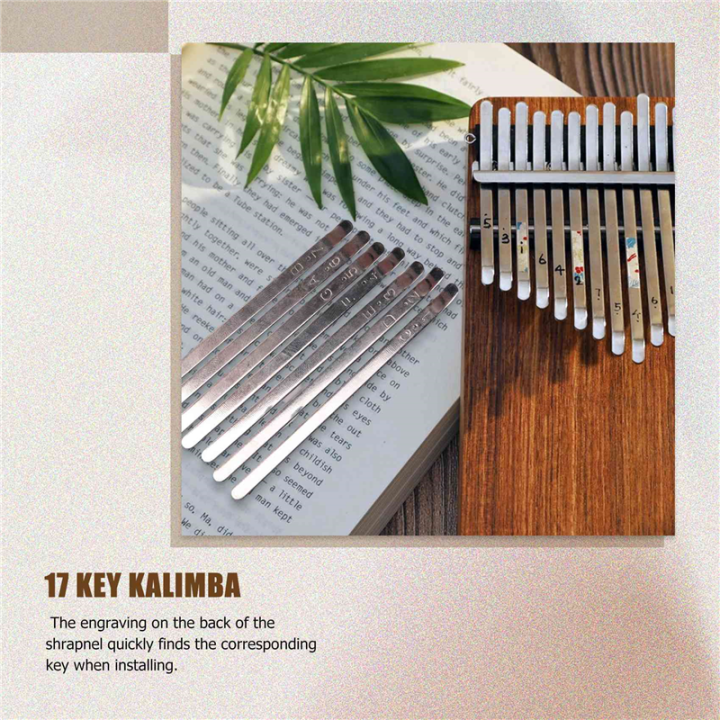JAERBEE%2017%20Keys%20Kalimba%20Thumb%20Finger%20Piano%20DIY%20Keys+Bridge+Tuning%20Hammer%20Kit%20Musical%20Instrument%20Part%20Accessories%20-%20Image%204
