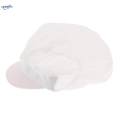 2xCook Adjustable Men Women Kitchen Baker Chef Elastic Cap Hat White C. 