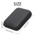 FORIDE Portable Hard Disk Drive Shockproof Zipper Cover Bag Case 2.5inch HDD Bag Hardcase Black. 