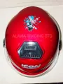 Baby Bike Icon Helmet for Boys & Girls (3-12 Years) in Vibrant Red: Safeguard Your Young Riders with Confidence and Flair. 
