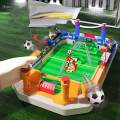 Mini Table Soccer Game Hand Eye Coordination Tabletop Football Game Toy for Family Adults. 