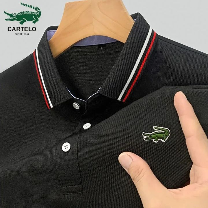 2024%20NEW%20High%20Quality%20Lacoste%20T-shirts%20for%20men%20Embroidered%20Men's%20t-shirts%20Mens%20polo%20shirt%20Shirt%20male%20Polo%20T%20shirt%20for%20men%20Summer%20-%20Image%203