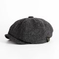 Retro British Style Newsboy Cap Men Cotton Ascot Cap Beckham Khaki Male Spring Summer Vintage Brand New Octagonal Flat Cap. 