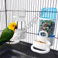 Bird Water Drinker Feeder Waterer with Clip Pet Bird Supplies Dispenser Bottle Drinking Cup Bowls For Pet Parrot Cage 1 Pcs. 
