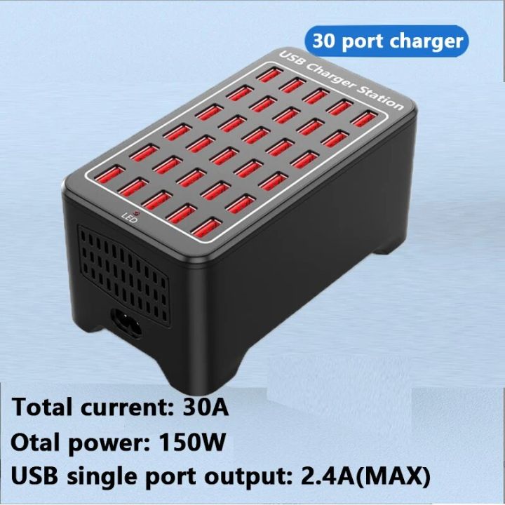 Multi-port%20USB%20Charger%20Hub%20Universal%20wall%20desktop%20Station%2010%2015%2020%2025%2030%20Ports%20Fast%20Charging%20Wall%20Charger%20for%20iPad%20Phone%20Tablet%20-%20Image%207