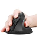 (COD) DELUX M618Mini Colorful Wireless Luminous Vertical Mouse Bluetooth Rechargeable Vertical Mouse. 