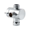 Multifunction 3 Way Valve Toilet Bidet Bathroom Diverter for Shower Arm Mounted.