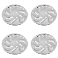 8PCS Oyster Plate Stainless Steel Oyster Plates Shell Shaped Oyster Container with 8 Slots for Oyster Sauce.