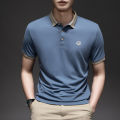 Business Foreign Trade Shirt Men's Polo Shirt New Summer Lapel Short Sleeve T-Shirt Casual Men's Top Source Factory. 