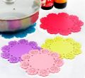 Silicone Table Heat Resistant Mat Cup Coffee Coaster Cushion Placemat Pad.
