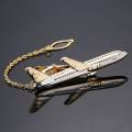 Men's Gold Plated Tie Bar Clasp Clip. 