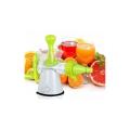 Manual Hand Juice Maker - White and Green. 