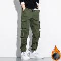 CHAIFENKO Streetwear  Hop Cargo Pants Men Casual Harem Joggers Trousers Men New Fashion Harajuku Multi cket Men Pants M-8XL. 