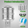 2 Pack Bubbler Sprinkler Heads, Diffuser Flood Nozzle Gentle Garden Metal Watering Soaker Sprinkler for Plants Garden Easy to Use. 