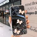 New Phone Case For Realme Narzo N53 Cover Sparkling Star Moon Soft Silicone Transparent Butterfly Pattern Anti Drop For Realme Narzo N53 Case. 