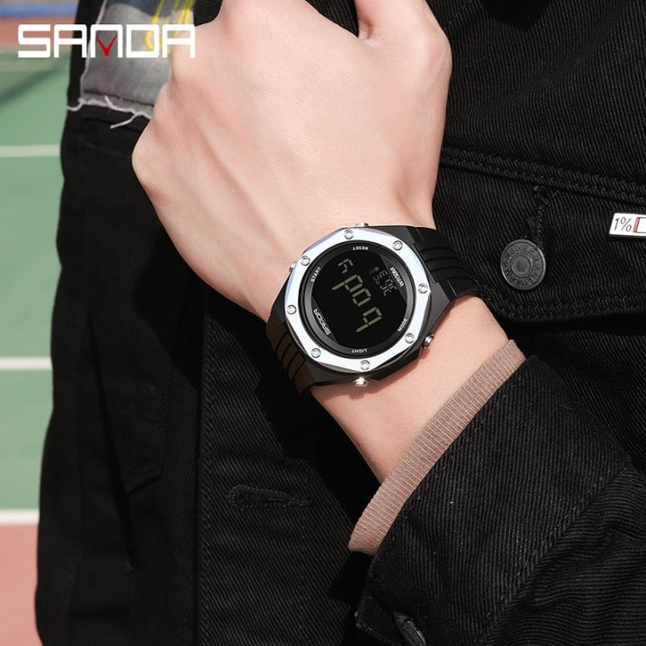 SANDA%20Sport%20Men%20Watch%20Take%20Body%20Temperature%20Environmental%20Thermometer%20LED%20Digital%20Wristwatches%20For%20Mens%20Waterproof%20Male%20Hour%20-%20Image%208