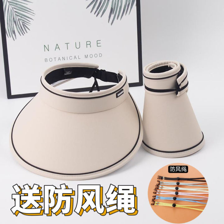 Sun%20Protection%20Sun%20Hat%20Female%20JapanUVSun%20Protection%20Hat%20Women's%20Summer%20UV%20Protection%20All-Match%20Big%20Brim%20Covering%20Face%20Visor%20Cap%20-%20Image%205