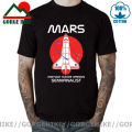 Novelty Occupy Mars SpaceX Starman T Shirt Men Man 100% Cotton Elon Musk Space X T-Shirt Summer Camiseta Mens Tshirt Don't Panic. 