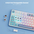RK ROYAL KLUDGE S98 Mechanical Keyboard Top Mount TFT Screen 98 Keys RGB BT5.0/2.4G/USB-C Wireless Gamer Keyboard Hot Swappable. 
