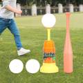 Kids Baseball Pitching Machine Outdoor Toys Baseball Training Set for Girls Boys Kids Birthday Gifts.