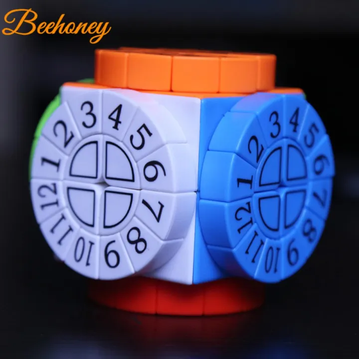 Time Machine Magic Cube Multi-color Speed Cube Decompression Anti Anxiety Educational Toys For Children Men Women